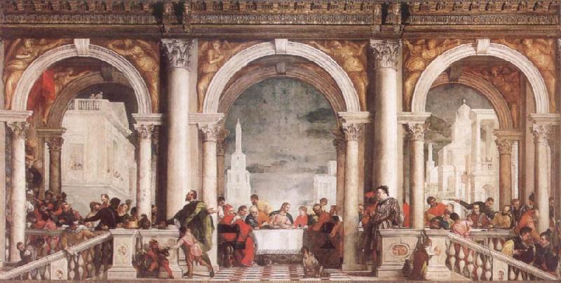 VERONESE (Paolo Caliari) Feast in the House of Levi oil painting picture